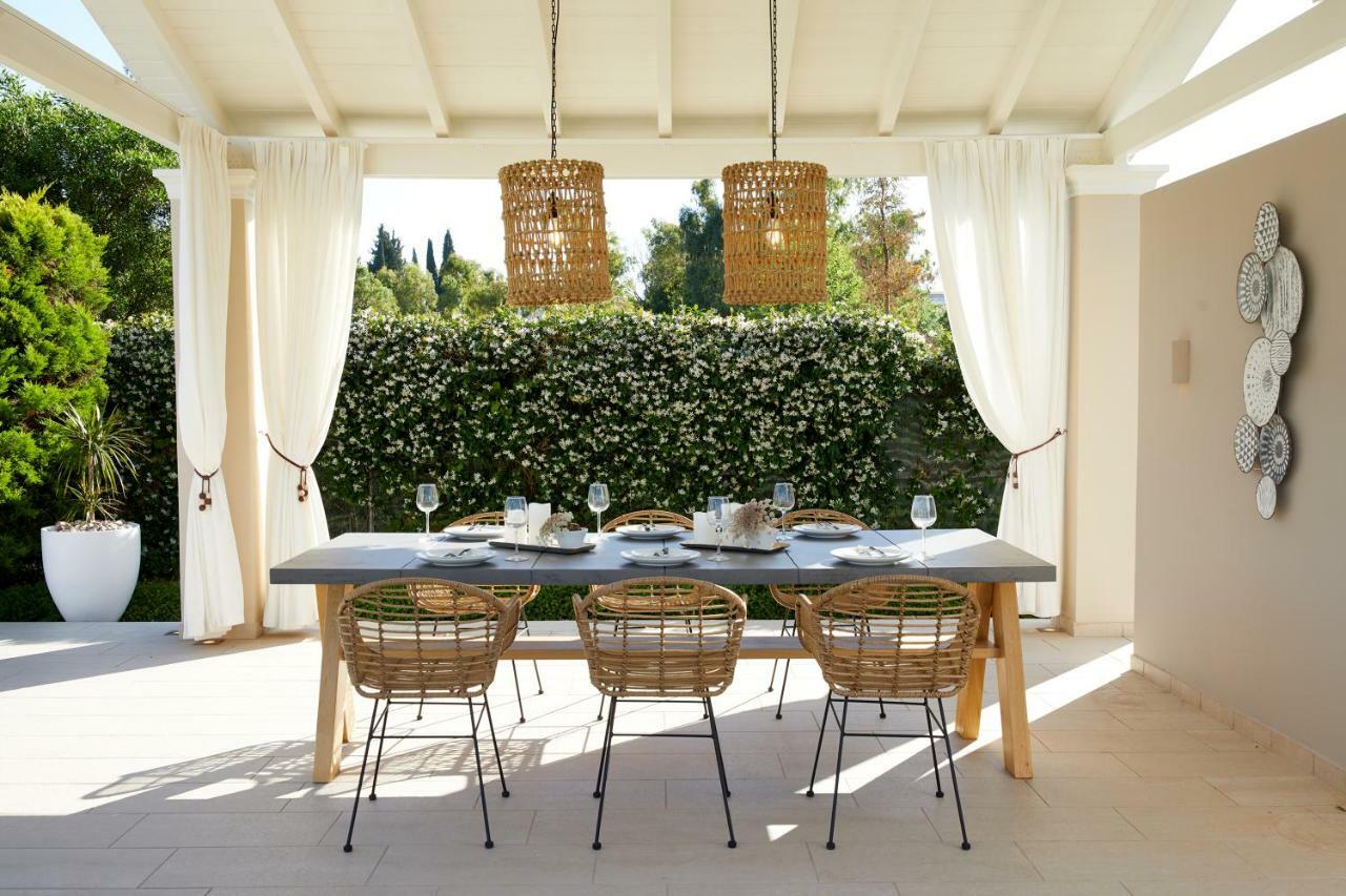 S & O Villas Corfu Дассия Экстерьер фото