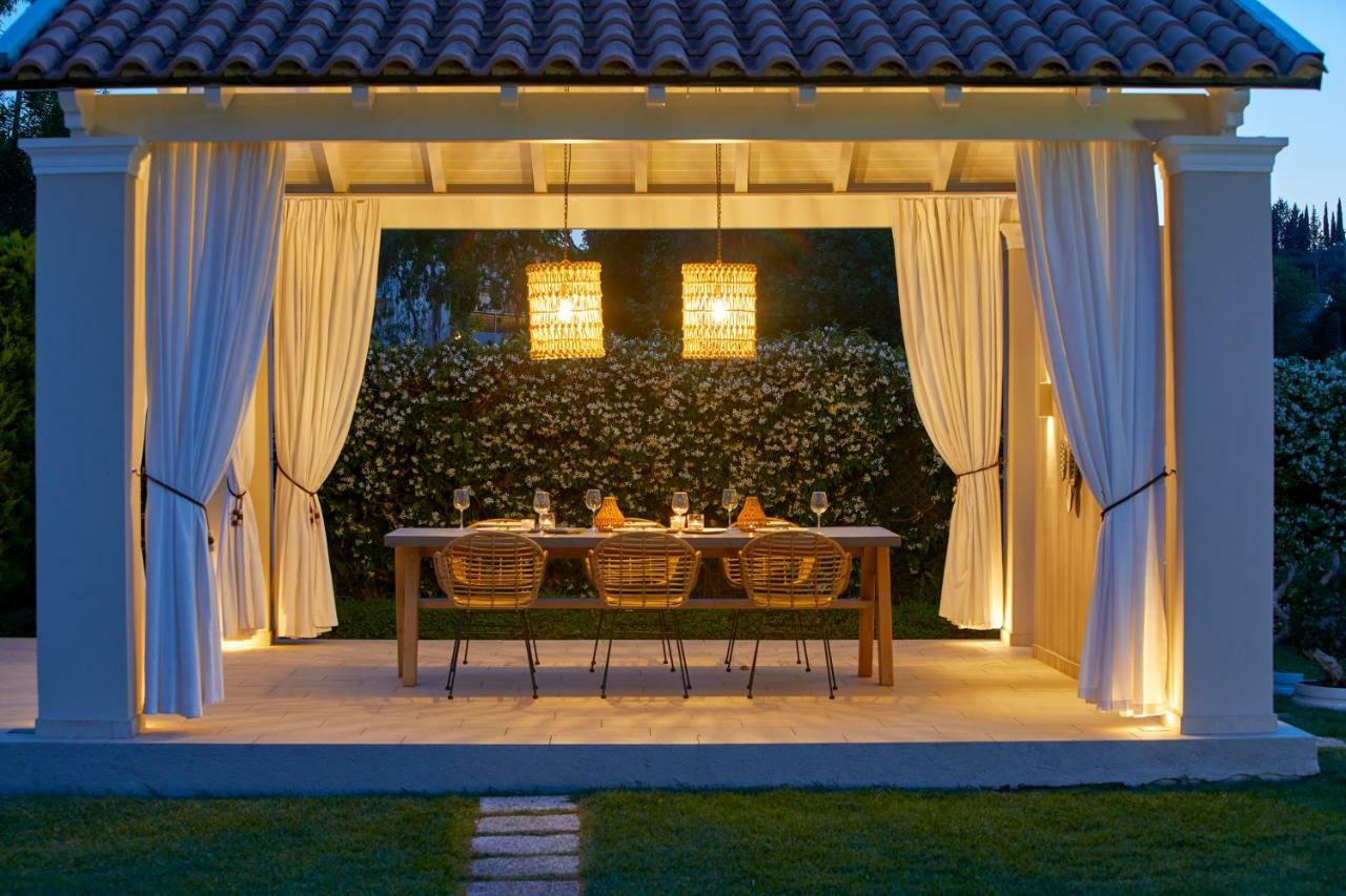 S & O Villas Corfu Дассия Экстерьер фото
