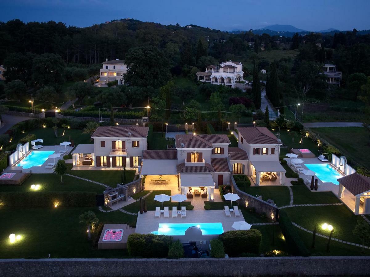 S & O Villas Corfu Дассия Экстерьер фото
